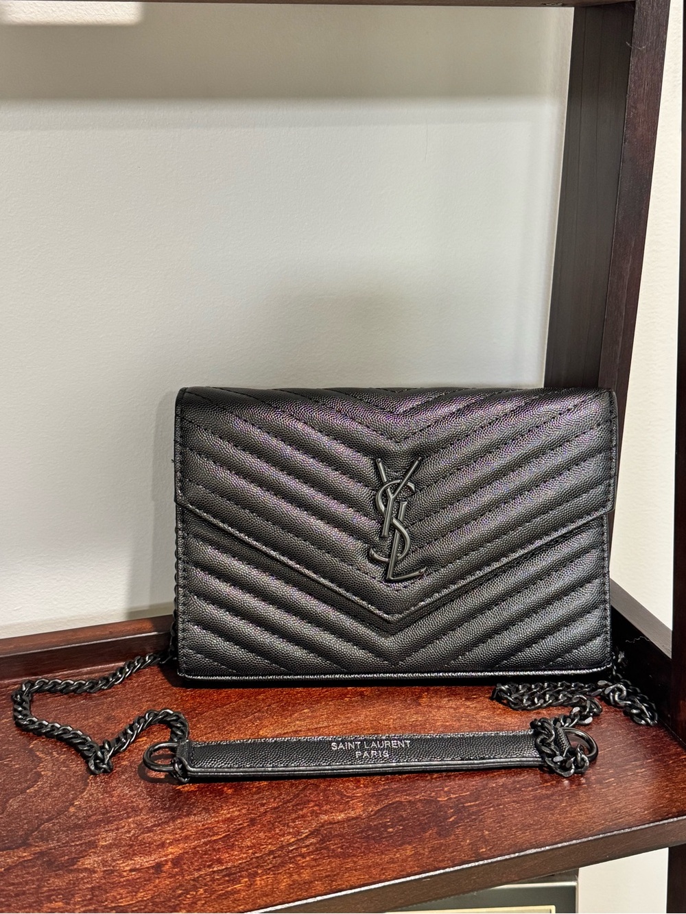 crossbody bag / clutch - excellent condition Black